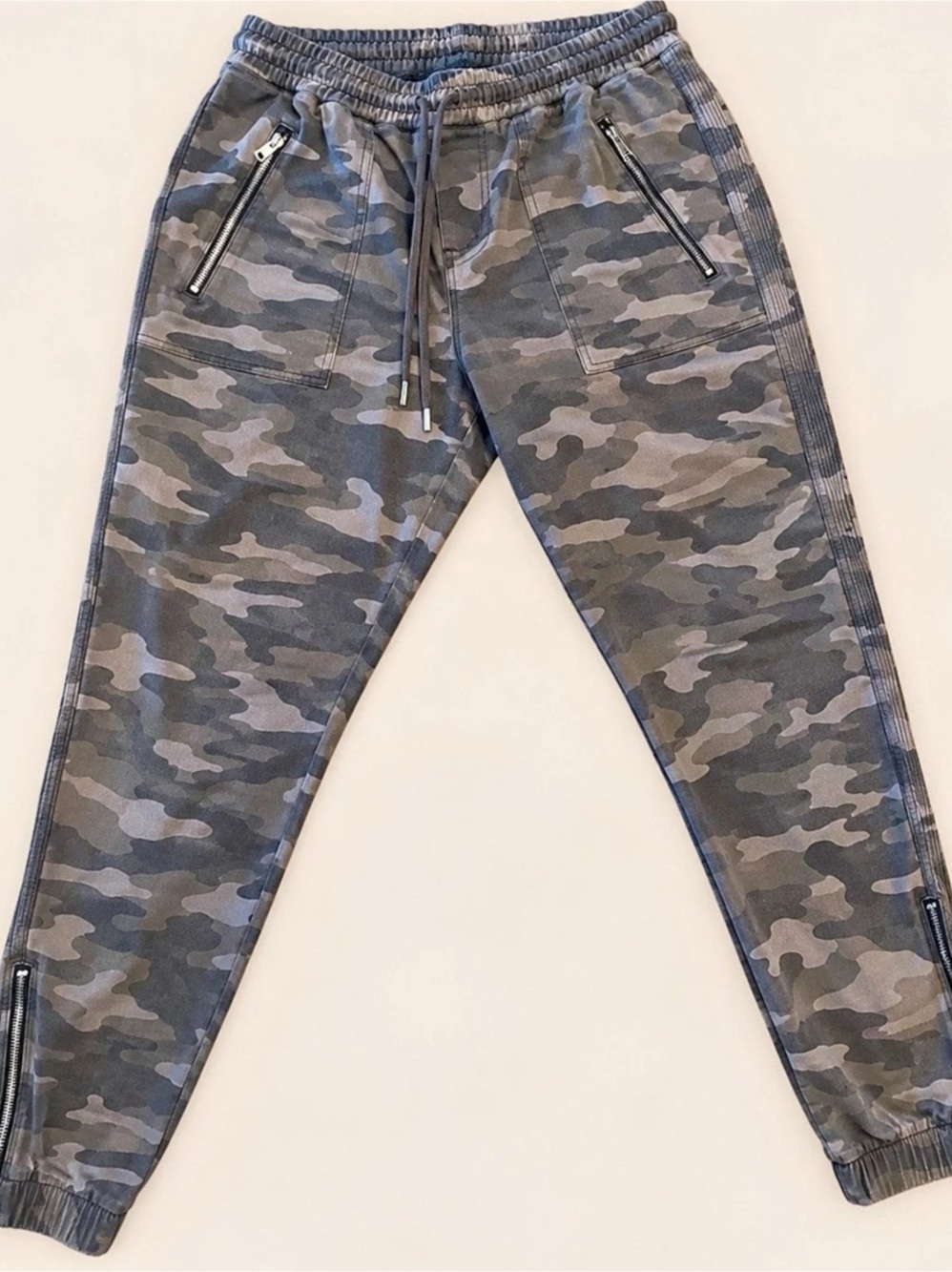 Athleta Farallon Camo Jogger Pants 2P Petite Cargo Utility Y2K